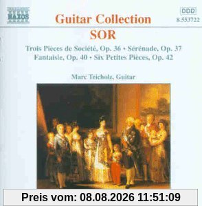 Marc Teichholz Werke Für Gitarre (Op. 36-42)