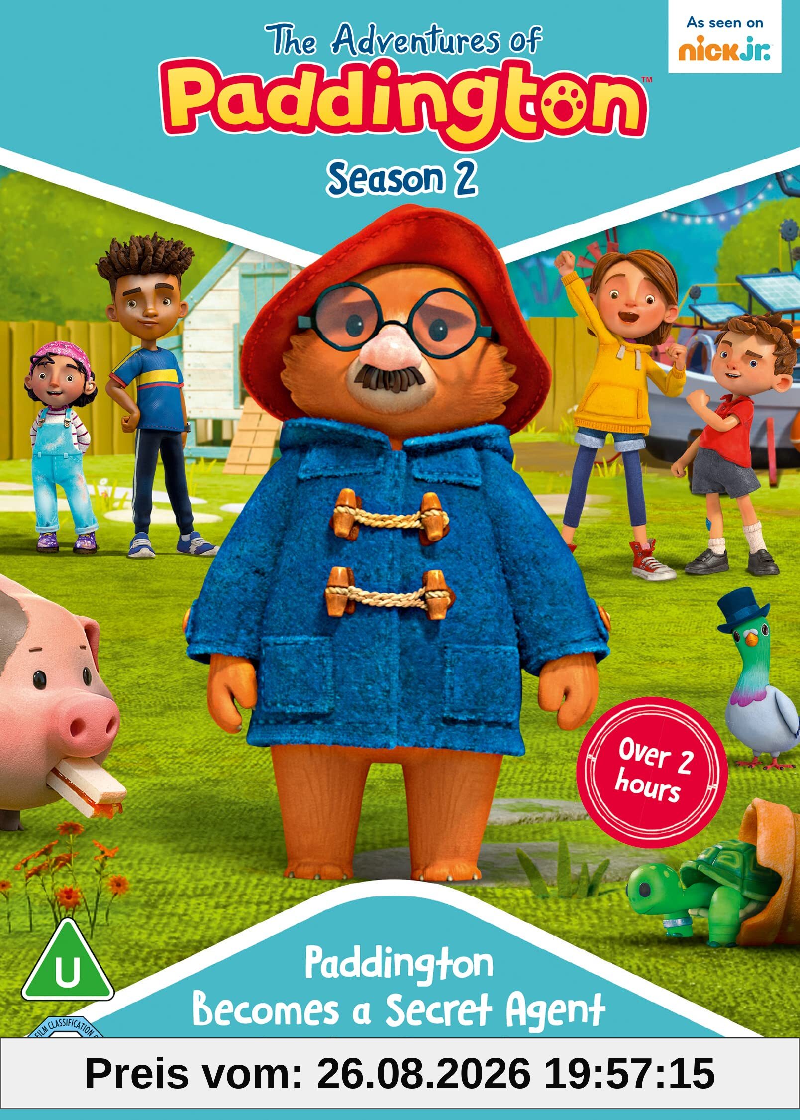 The Adventures Of Paddington: Paddington Becomes A Secret Agent & Other Episodes [DVD] [2022]