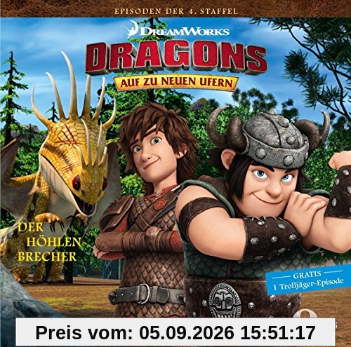 Dragons - Auf zu neuen Ufern - Der Höhlenbrecher (33) - Das Original-Hörspiel zur TV-Serie