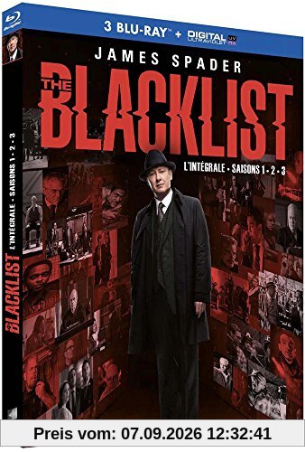 The Blacklist - Saisons 1 + 2 + 3 [Blu-ray + Copie digitale]