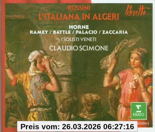 Claudio Scimone Rossini, L'Italiana In Algeri (Gesamtaufnahme(ital.))