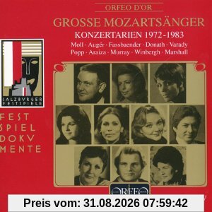 Große Mozartsänger Vol. 5 (Konzertarien 1972-1983)