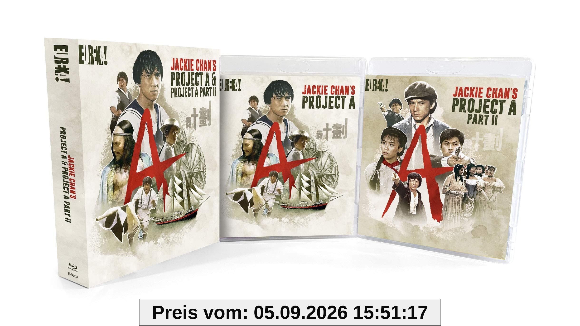 Jackie Chan's PROJECT A & PROJECT A PART II (Eureka Classics) Limited Edition Blu-ray