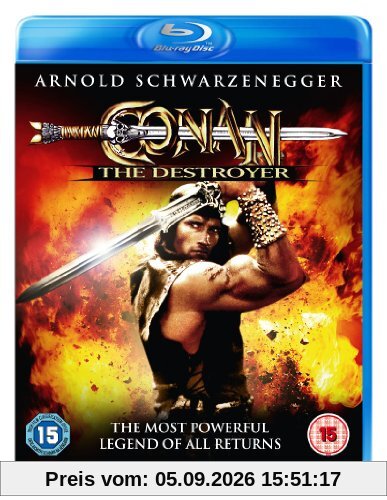Conan The Destroyer Blu Ray [DVD] [UK Import]