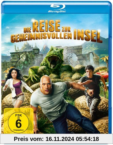 Die Reise zur geheimnisvollen Insel [Blu-ray]