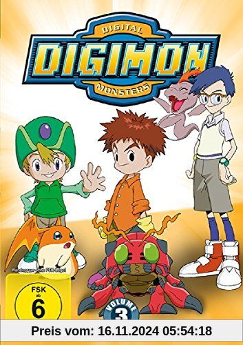 Digimon Adventure 01 (Volume 3: Episode 37-54) [3 DVDs]