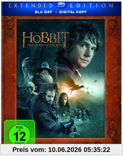 Der Hobbit: Eine unerwartete Reise - Extended Edition (3 Discs) [Blu-ray]