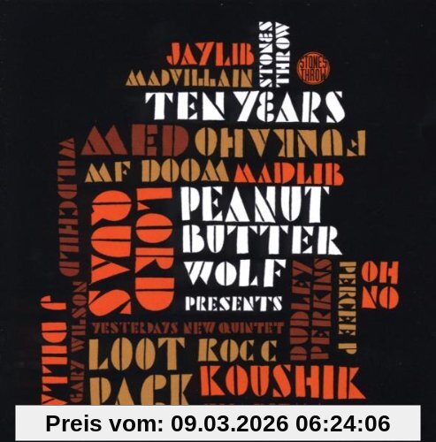 Peanut Butter Wolf Stones Throw Ten Years