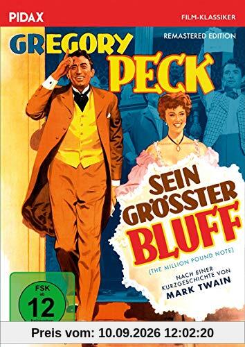 Sein größter Bluff - Remastered Edition (The Million Pound Note) / Kult-Komödie frei nach Mark Twain mit Gregory Peck (Pidax Film-Klassiker)