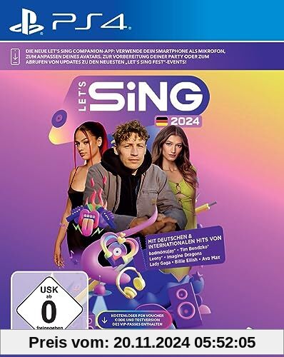 Let's Sing 2024 German Version (Playstation 4)