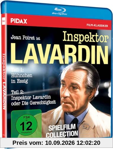 Inspektor Lavardin - Spielfilm Collection / Die beiden Kinofilme von Altmeister Claude Chabrol mit neuer 4K-Abtastung (Pidax Film-Klassiker) [Blu-ray]