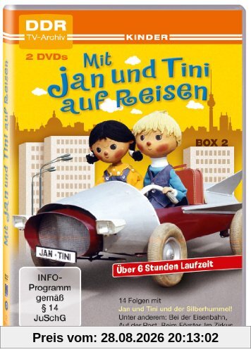 Mit Jan und Tini auf Reisen - Box 2 (DDR TV-Archiv - 2 DVDs)