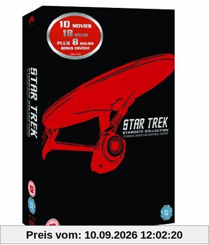 Star Trek: Stardate Collection - The Movies 1-10 (Remastered) [DVD] [1979]