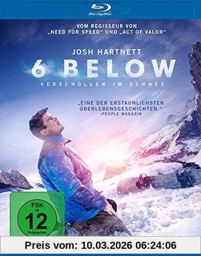 Scott Waugh 6 Below - Verschollen Im Schnee [Blu-ray]