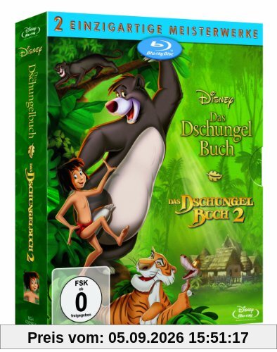 Das Dschungelbuch / Das Dschungelbuch 2 [Blu-ray]
