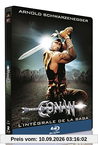 Conan der Barbar + Conan der Zerstörer Limitiertes Steelbook [Blu-ray] [EU Import mit deutscher Sprache]