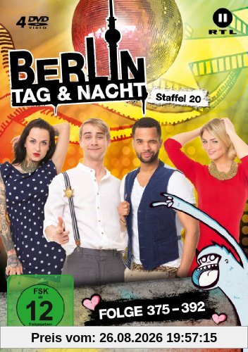 Berlin - Tag & Nacht - Staffel 20 (Folge 375-392) [4 DVDs]