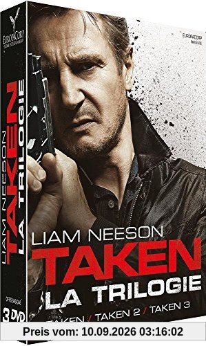 LIAM NEESON - Taken 1 + 2 + 3 : L'intégrale de la saga (3 DVD)