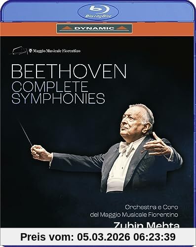 Zubin Mehta Beethoven Sämtliche Sinfonien [Blu-ray]