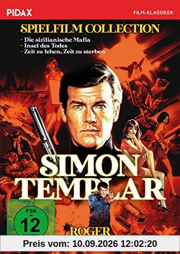Simon Templar Spielfilm Collection / Drei spannende Abenteuer in Spielfilmlänge (Pidax Film-Klassiker) [3 DVDs]