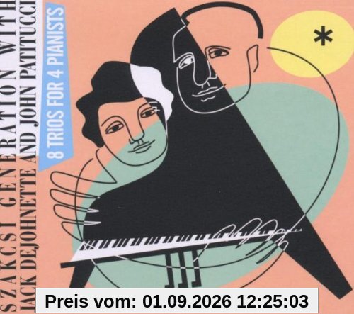 8 Trios für 4 Pianisten