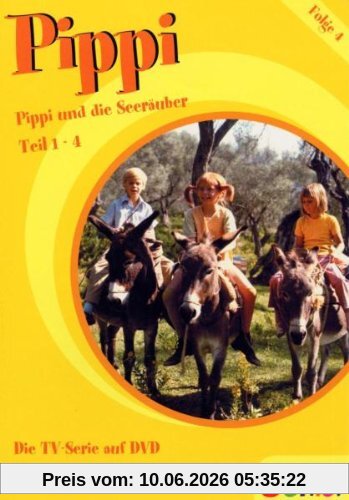 Pippi Langstrumpf - (4) Pippi und die Seeräuber Teil 1-4