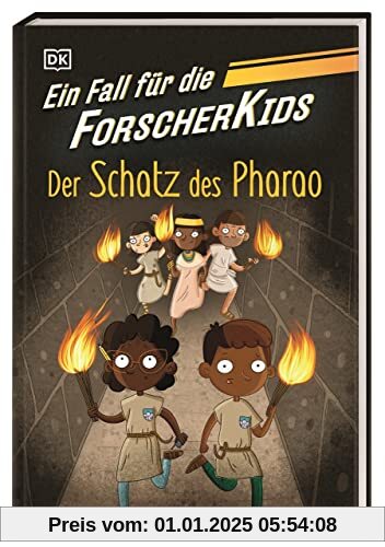 Ein Fall für die Forscher-Kids 3. Der Schatz des Pharao: Eine Abenteuergeschichte voller Action, Magie und spannendem Wi