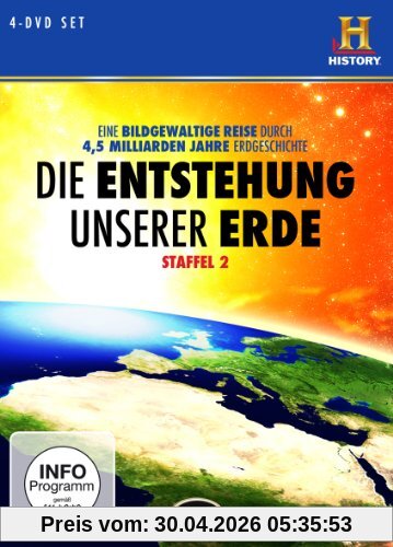 Die Entstehung unserer Erde - Staffel 2 (History) (4 DVD Box)