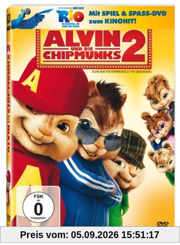 Alvin und die Chipmunks 2 (+ Rio Activity Disc)