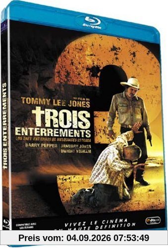 Trois enterrements [Blu-ray] [FR IMPORT]