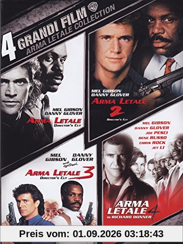 4 grandi film - Arma letale collection [4 DVDs] [IT Import]