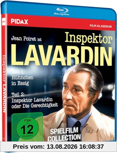 Inspektor Lavardin - Spielfilm Collection / Die beiden Kinofilme von Altmeister Claude Chabrol mit neuer 4K-Abtastung (Pidax Film-Klassiker) [Blu-ray]