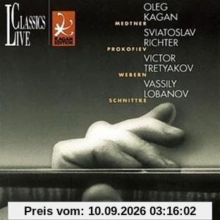 Oleg Kagan Edition Vol. 19 (Medtner, Prokofieff, Webern, Schnittke)