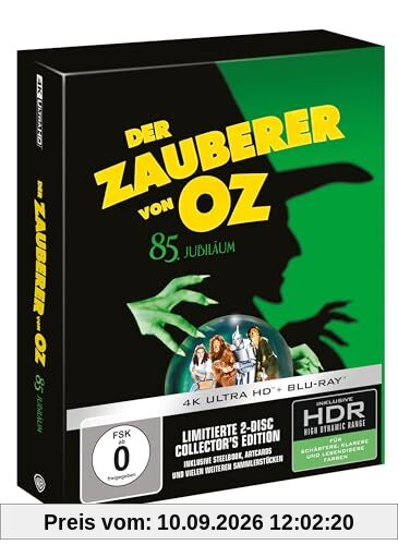 Der Zauberer von Oz - Ultimate Steelbook Collector's Editition (4K UHD + Blu-ray)