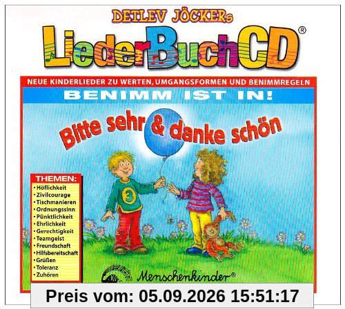 Bitte sehr & danke schön (LiederBuchCD)