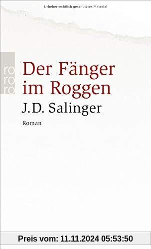 Der Fänger im Roggen