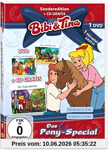Bibi und Tina - Pony-Special (+ Hörspiel-CD) [2 DVDs]