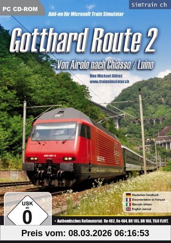 aerosoft Train Simulator - Gotthard Route 2 Göschen - [Pc]