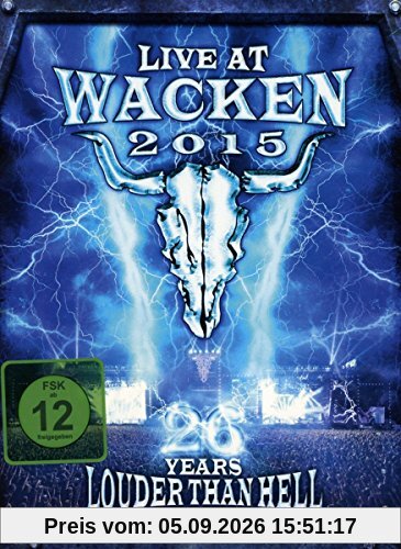 Live at Wacken 2015 - 26 Years louder than Hell [2DVD+2CD]