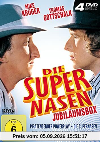 Die Supernasen Jubiläumsbox - Thomas Gottschalk & Mike Krüger (4DVD-Box)