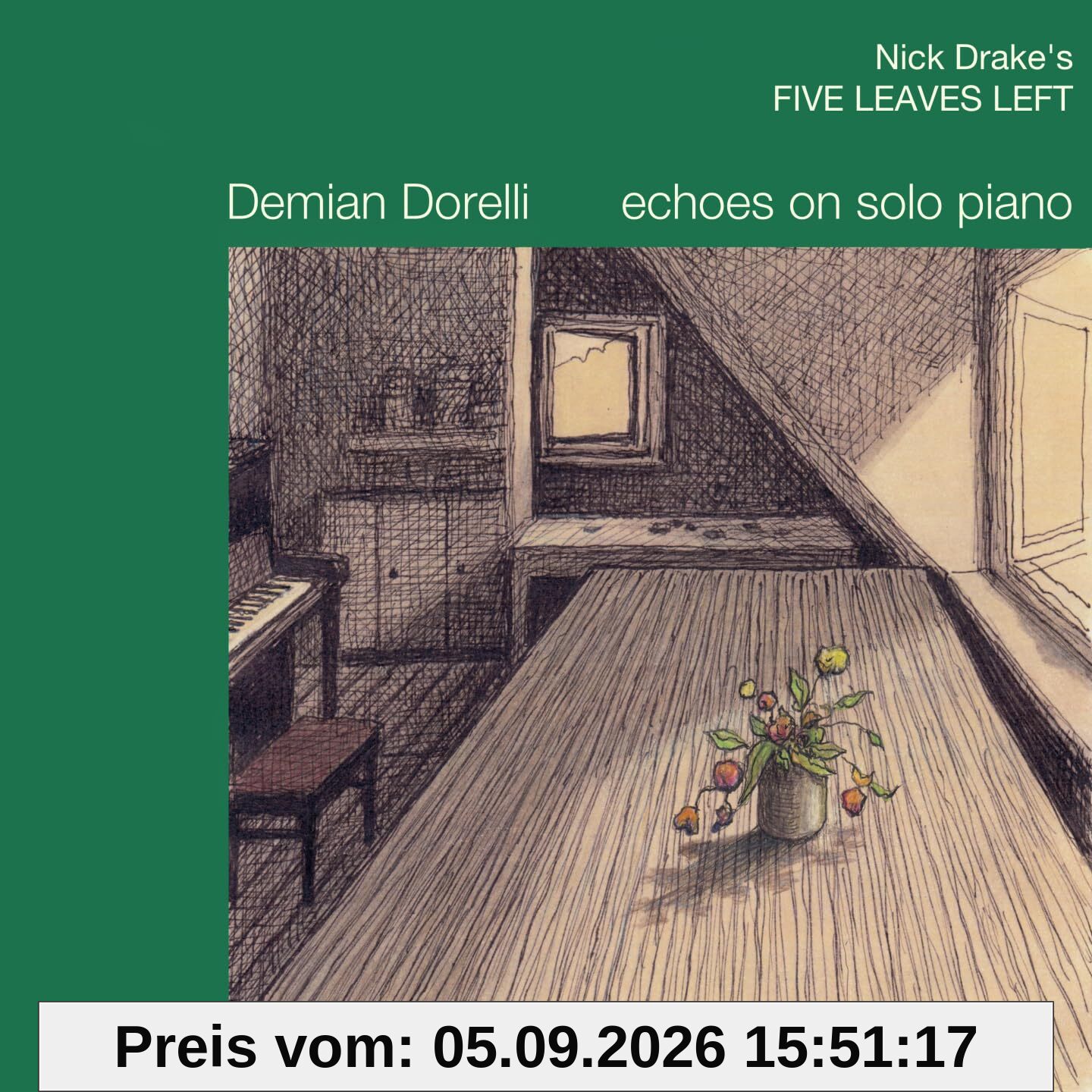 Five Leaves Left (Echoes on Solo Piano)(CD)