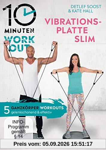 10 Minuten Workout - Vibrationsplatte Slim