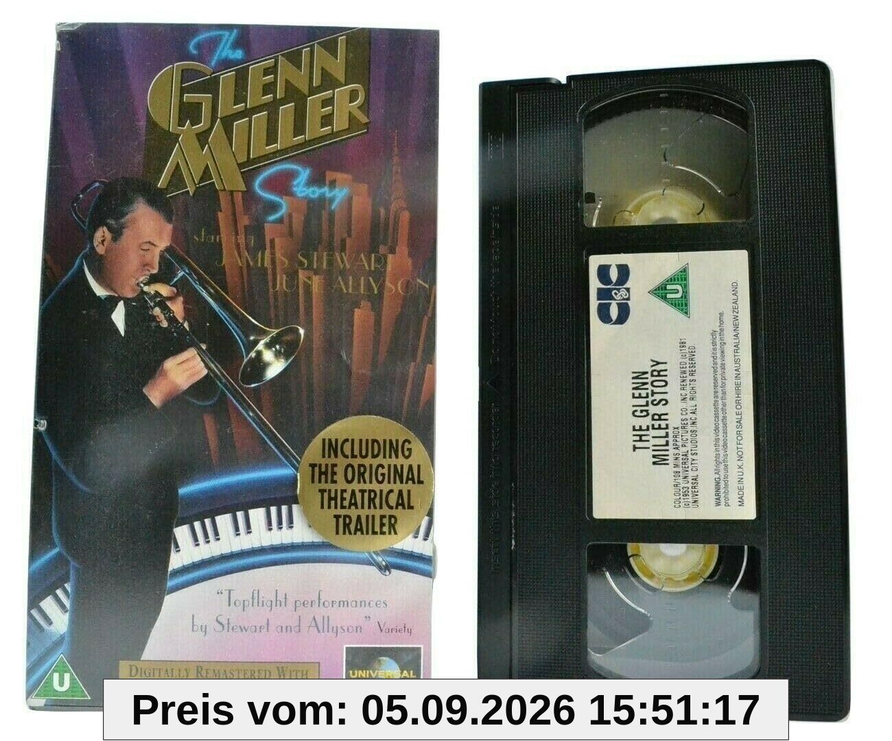 The Glenn Miller Story [VHS] [UK Import]
