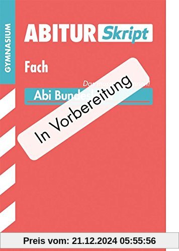 Abiturskript Bayern Geschichte