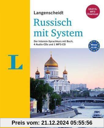 Langenscheidt Russisch mit System - Sprachkurs für Anfänger und Fortgeschrittene: Der Intensiv-Sprachkurs mit Buch, 4 Au