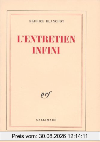 L'Entretien infini