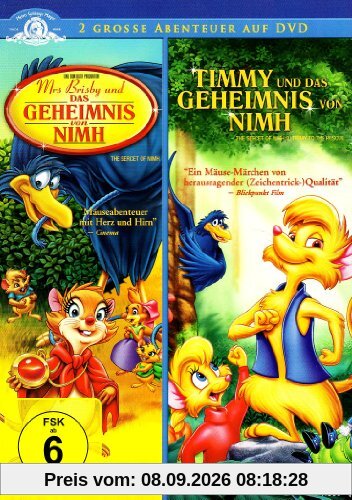 Mrs. Brisby und das Geheimnis von Nimh / Timmy und das Geheimnis von Nimh [2 DVDs]