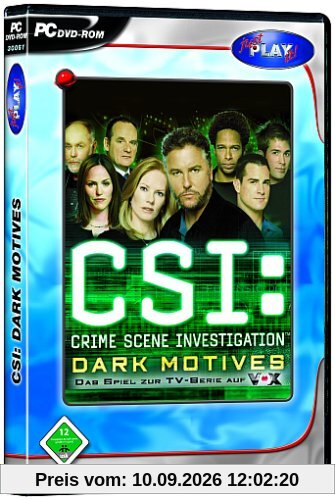 CSI: Crime Scene Investigation - Dark Motives (DVD-ROM)