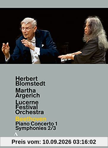 Beethoven: Klavierkonzert Nr.1 [Martha Argerich; Lucerne Festival Orchestra; Herbert Blomstedt; Live-Aufzeichnung aus dem Konzertsaal des KKL Luzern, August 2020]