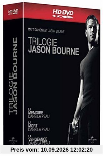 Coffret trilogie Jason Bourne : La mémoire dans la peau ; La mort dans la peau ; La vengeance dans la peau [HD DVD]